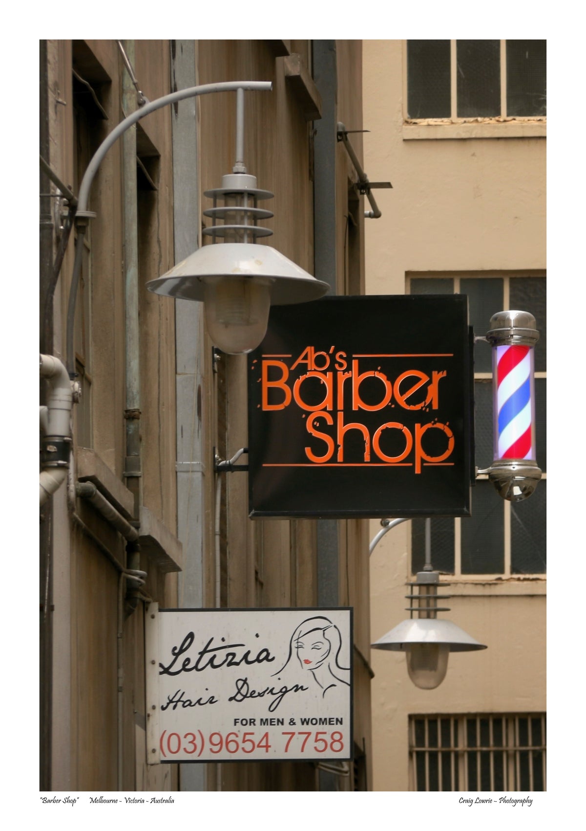 "Barber Shop" Melbourne - Victoria – Australia