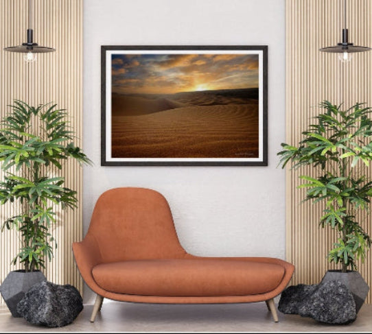 "Golden Dunes" Sahara Desert - Morocco