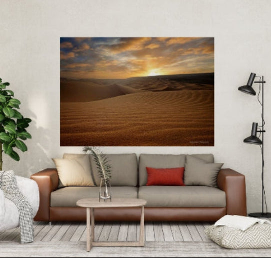 "Golden Dunes" Sahara Desert - Morocco