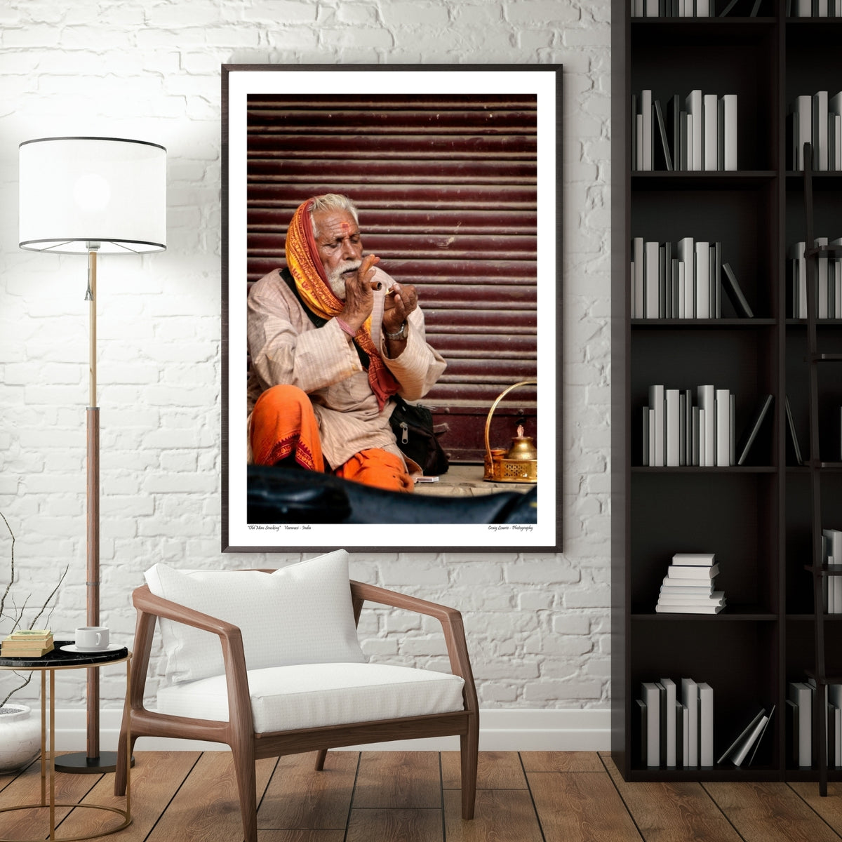 “Old Man Smoking” Varanasi - India