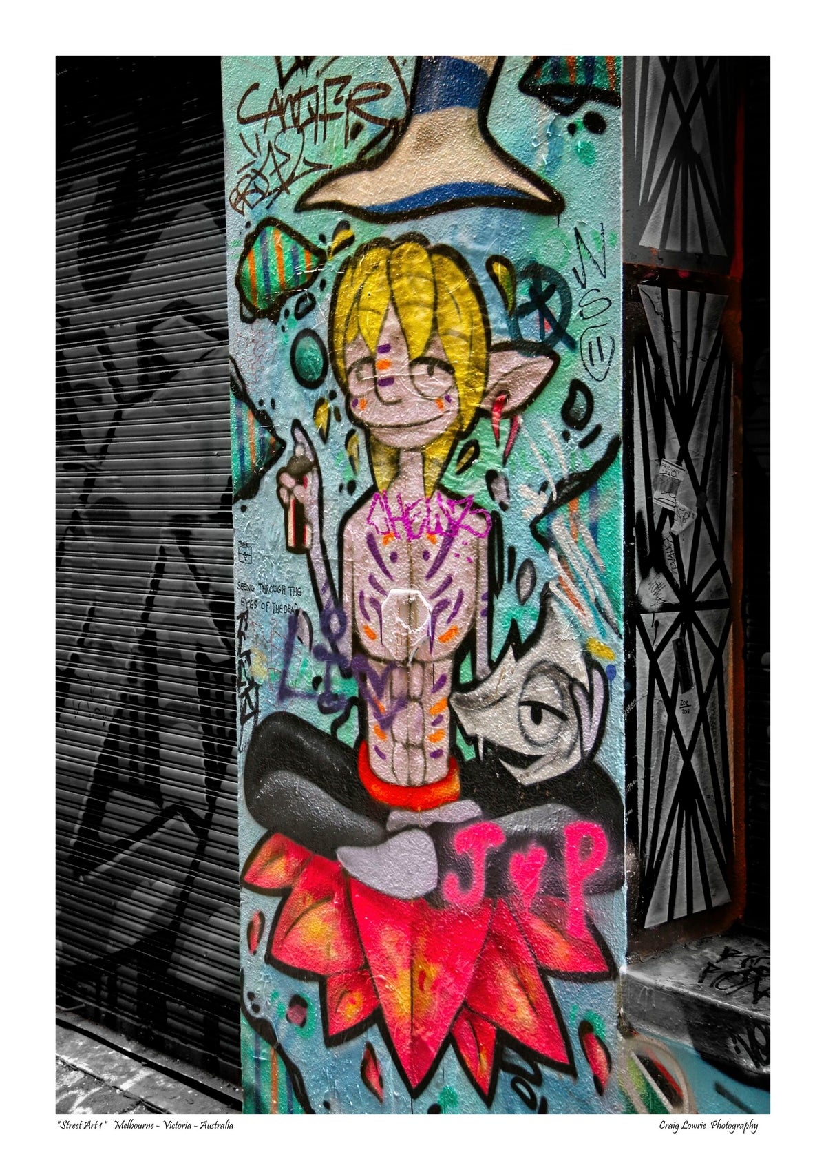 "Street Art 1" Melbourne - Victoria - Australia