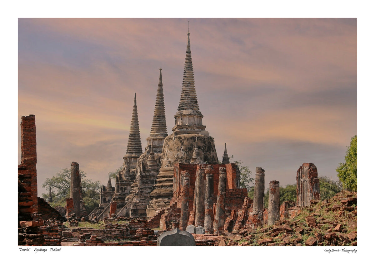 "Temples" Ayutthaya – Thailand