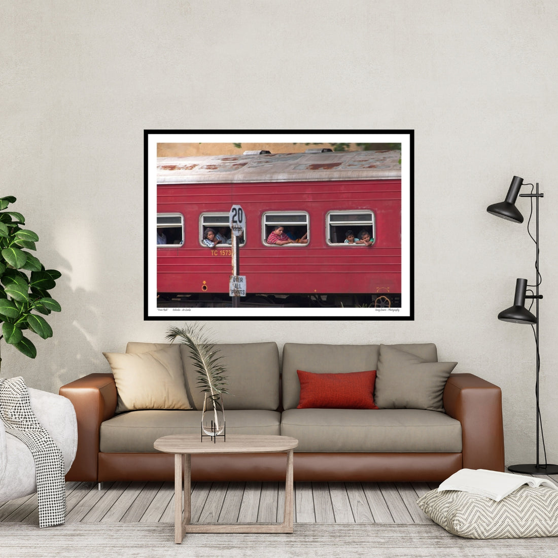 "Train Ride" Colombo - Sri Lanka