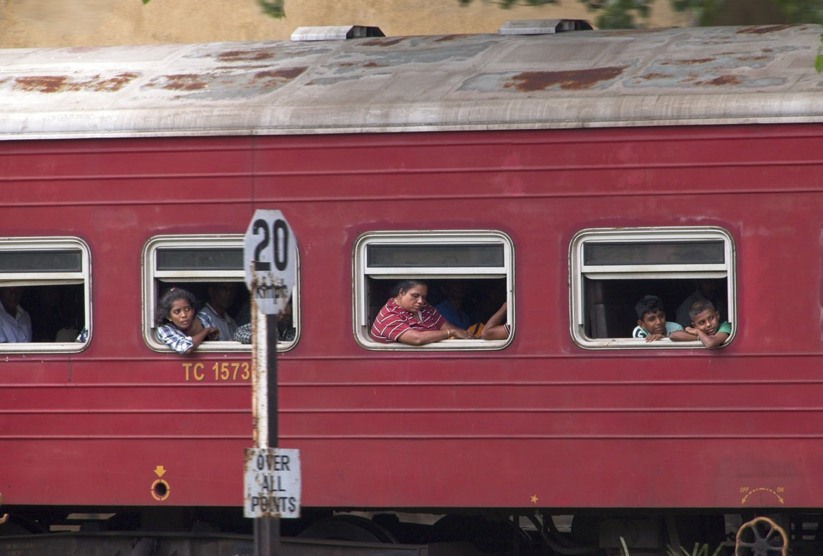 "Train Ride" Colombo - Sri Lanka
